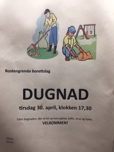 Dugnad i Rostengrenda